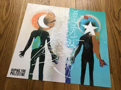 £349.99 • Buy Robert Del Naja (3d Massive Attack) Hoping For Palestine 1/100 Limited Poster