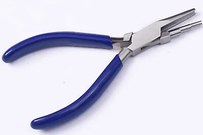 £5.99 • Buy Forming  3 Step Wire Looping Wire Bending Concave Round Nose Pliers  Top Quality