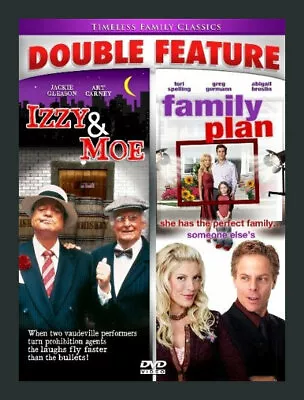 NEW Izzy And Moe+ THE Family Plan DVD 2 MOVIE BOX SET FAMILYPLAN ART CARNEY • $19.99