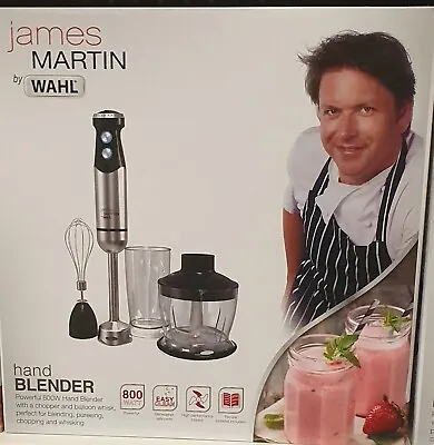 Wahl James Martin Hand Blender 800 W Mini Chopper Whisk • £56