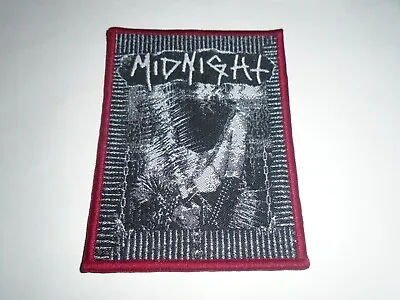 Midnight Black/speed Metal Woven Patch • $9.89