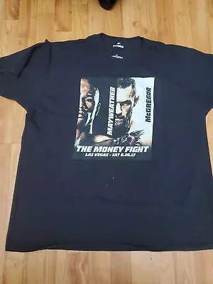 2017 Floyd Mayweather Vs Conor McGregor Boxing The Money Fight Mens 2XL • $17