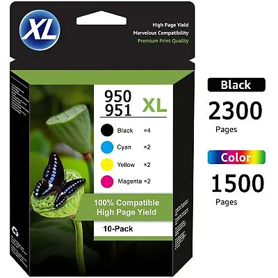 950XL 951XL Ink Cartridges For HP Officejet Pro 8610 8615 8620 8625 8630 Lot • $9.95