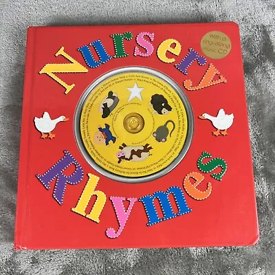 Nursery Rhymes With A Sing Along Music CD Louise Shrigley Hard Cover 2006 • $19.99