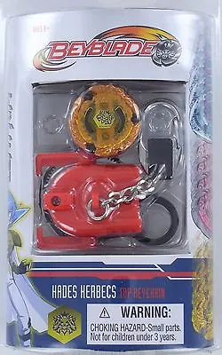 Beyblade HADES KERBECS Top Keychain Keyring W/ Launcher Ripcord NEW S7 Masters   • $18.95