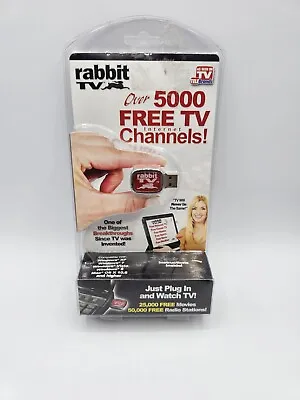 Rabbit TV Over 5000 Free Television Internet Channels As Seen On TV! NEW • $9.99