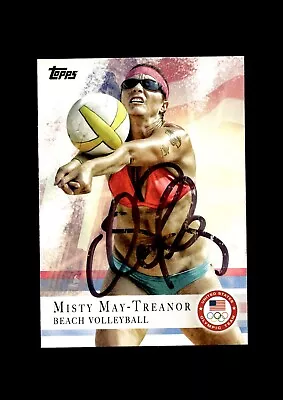2012 Topps U.S. Olympic Team #40 Misty May-Treanor Hand Signed ZWB 1945 • $12.50