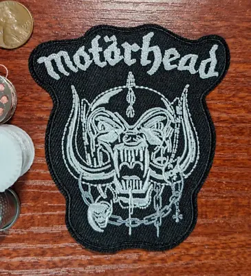 Motorhead Patch English Heavy Metal Rock Band Music Embroidered Iron On 3.5x3  • $5