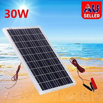 Solar Panel Mono Caravan Camping Power Heavy-duty Charging Battery Controller • $31.49