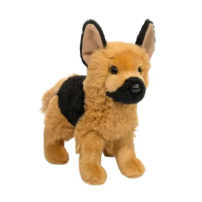 QUEENIE The Plush GERMAN SHEPHERD Dog Stuffed Animal - Douglas Cuddle Toys #3982 • $11.95
