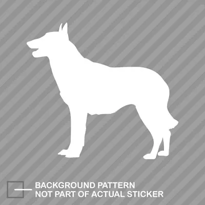 Belgian Malinois Sticker Die Cut Decal Dog Canine Pet • $21.96