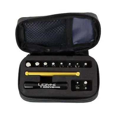 Lezyne T Drive Pocket Tool Kit Road Touring MTB - Black Nickel • £36.25
