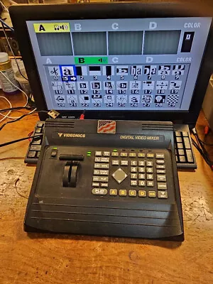 Videonics Mx 1 Digital Mixer Tested • $250