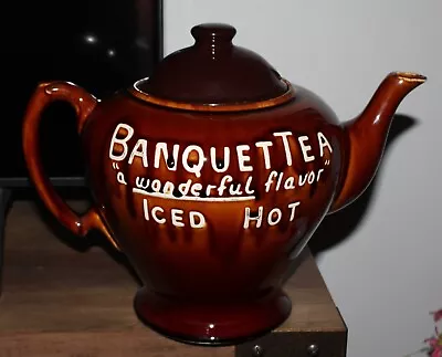 Rare Vintage-banquet Tea-store Advertising Display Oversized Teapot • $185