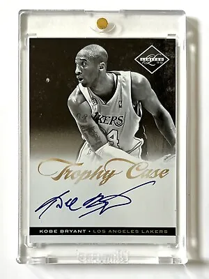 $5000 • Buy 2012 Limited Trophy Case Kobe Bryant Auto /25 Rare