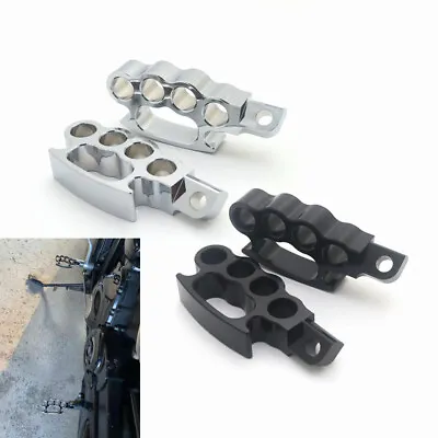 $25.10 • Buy Motorcycle Control Foot Pegs Flying Knuckle For Harley V-Rod Sportster Dyna 