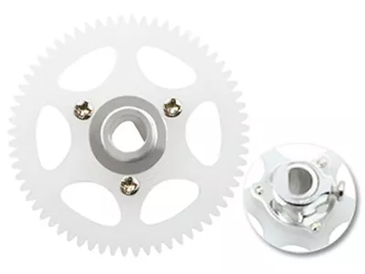 Microheli CNC Delrin Main Gear W/ Hub Set - BLADE MCPX / S • $18.99