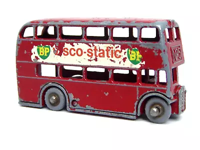 Matchbox Lesney No.5b Leyland London Bus (VERY RARE 'BP VISCO STATIC' DECALS) • £28.99