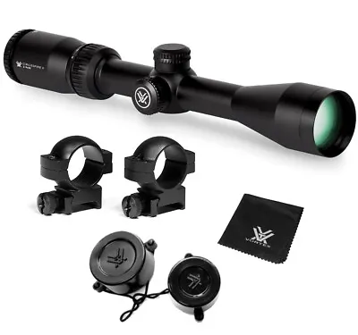 Vortex Optics Crossfire II 3-9x40 SFP Riflescope Dead Hold BDC With Rings  • $159