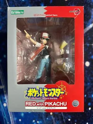 KOTOBUKIYA Pokemon Red With Pikachu ARTFX J 1/8 Scale Figure From Japan New • $317.99