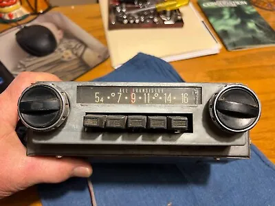 Vintage Automatic Radio Corp AM Push Button Car Radio 1960’s • $25