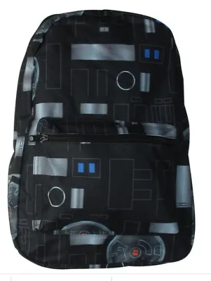 Star Wars R2-D2 BB-9E Droid Allover Print Large Backpack 16” Licensed  • $32.91