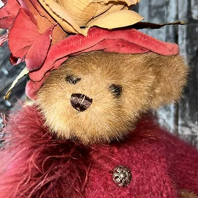 Lesser & Pavey Lady Teddy Ready For Going Out. Rare 14” Tall. With Hat And Boa • £7.99