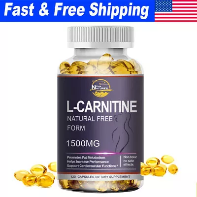 L-carnitine 1500 Extreme 120 Capsules Weight Loss Pills Fat Burner Slimming Us • $13.99