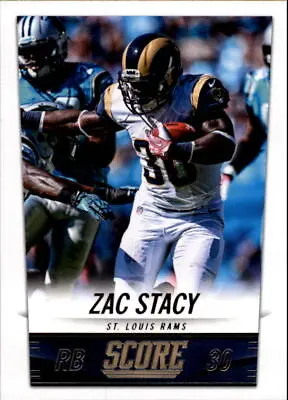 $0.99 • Buy 2014 Score Football Card #205 Zac Stacy