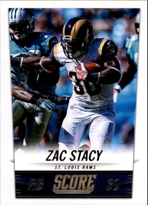 $0.99 • Buy 2014 Score Football Card #205 Zac Stacy
