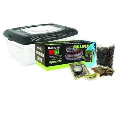 £46.54 • Buy Komodo Starter Kit Millipede / Arthropod Basic Beginner Setup Plastic Terrarium