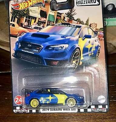 Hot Wheels 2020 Premium Boulevard 2019 Subaru WRX STi #24 WRC • $16