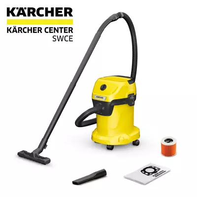 Karcher WD 3 Wet And Dry Vacuum Cleaner - Buy From A Kärcher Center • £89.99