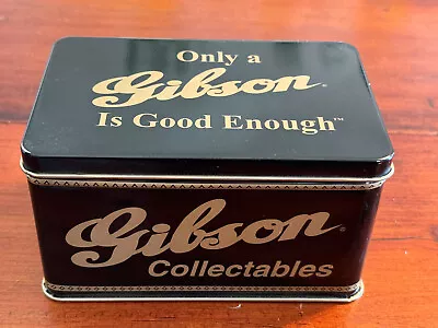 Gibson Guitar Collectables Trading Cards & Collector Tin-Very Rare-Fast Shipping • $138.42