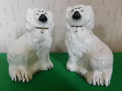 Vintage Pair Of Beswick Ceramic Mantle Dogs King Charles Spaniels Collectable  • £84.85