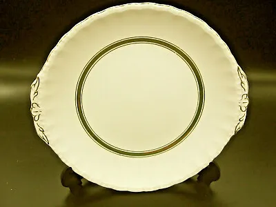 Grindley Cream Petal Round Serving Plate - HRH - Made In England • $45