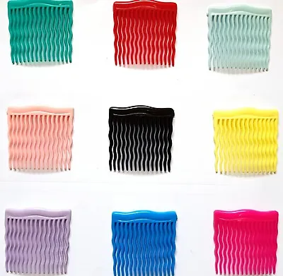 Small Side Combs Hair Slides Making Wedding Prom Fascinators PACK 6 Duralon UK • £2.49