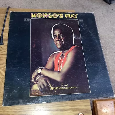 Mongo Santamaria MONGO's WAY LP 1971 Atlantic Latin Afro Cu.Ban • $3.55