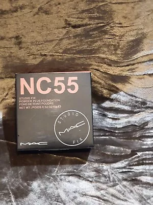 MAC STUDIO FIX POWDER PLUS FOUNDATION NC55 15g  NEW & BOXED - FREE P&P - UK • £25