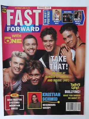 Fast Forward Magazine Issue 143 June 13-19 1992 Take That Kristian Schmid • £6.95