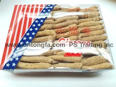 4oz To 1LB- 100% XS Wisconsin American Ginseng Root Long (#G1.2) 純正美国威州花旗蔘特小長泡 • $13.75