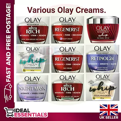 Various Olay Creams • $30.89