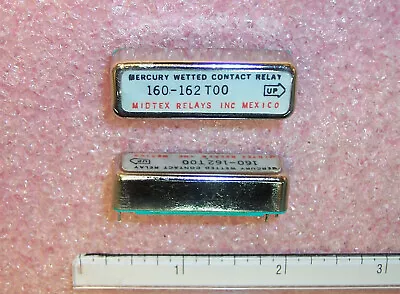 Qty (2) 160-162t00 Midtex Contact Relays Nos • $19.99