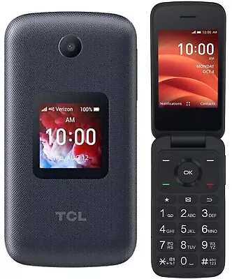 NEW UNLOCKED VERIZON ALCATEL TCL FLIP Pro 4056S 4G LTE Flip Phone / T-Mobile H2O • $35.80