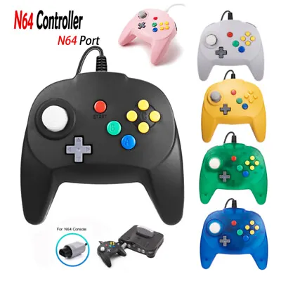 Retro Mini N64 Controller Gamepad Joystick For N64 Console N64 System Video Game • $8.99