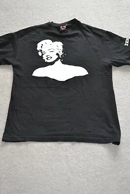 £25 • Buy Vintage Zero Skate Shirt Small Marilyn Monroe Smashing Pumpkins Deftones Metal 