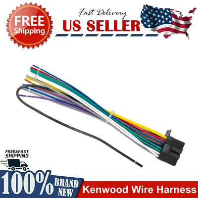 New Wire Harness For KENWOOD KDC168U KDC-168U Car Radio Replacement Part • $8.29