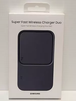 Samsung Fast Wireless Charger Duo (EP-P5400) Black Factory Sealed • $70