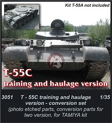 CMK 1/35 T-55C Training And Haulage Version Conversion (for Tamiya 35257) 3051 • $17.59