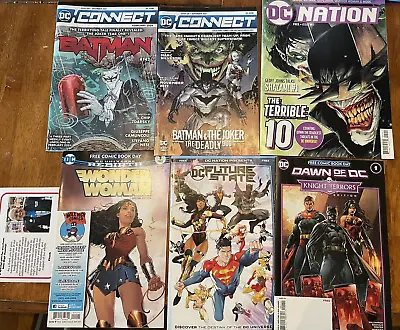 Free DC Comics Book Lot Future Knight Terrors Wonder Woman Mile High Variant • $7.95